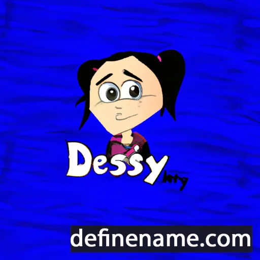 cartoon of the name Dessy