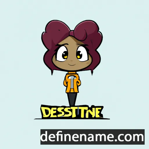 Destinie cartoon