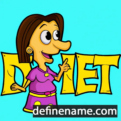 cartoon of the name Deti