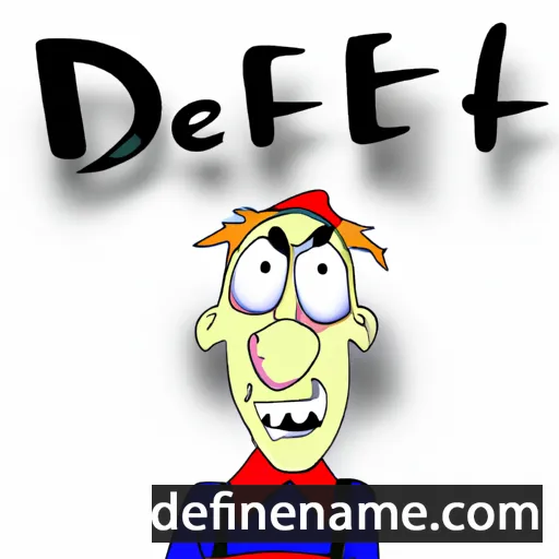 Dettlef cartoon