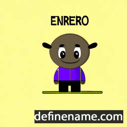 cartoon of the name Deunoro