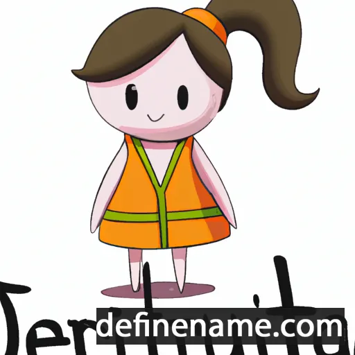 cartoon of the name Deuteria