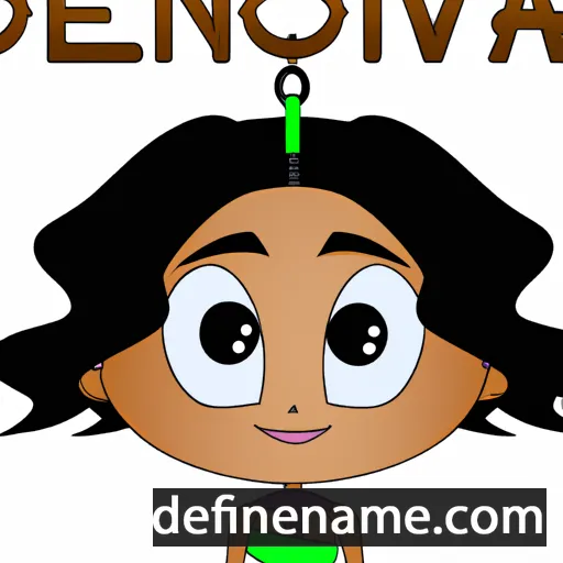 cartoon of the name Devonia