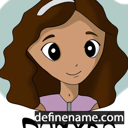 cartoon of the name Devonika