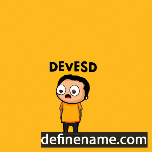 cartoon of the name Devprasad