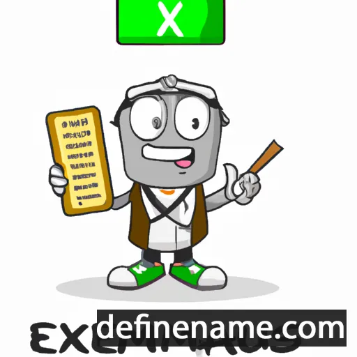 Dexamenus cartoon