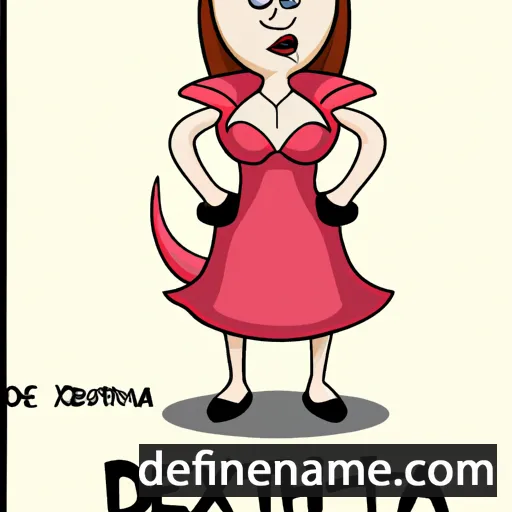 Dexithea cartoon