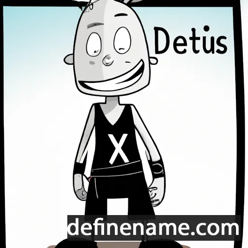 cartoon of the name Dexitheus