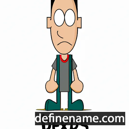 cartoon of the name Dexius