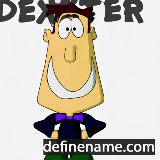 Dexther cartoon