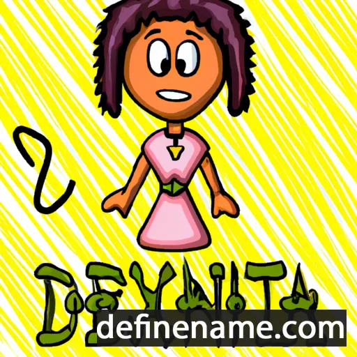 Dextina cartoon