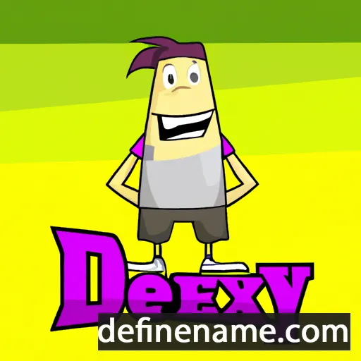 Dexy cartoon