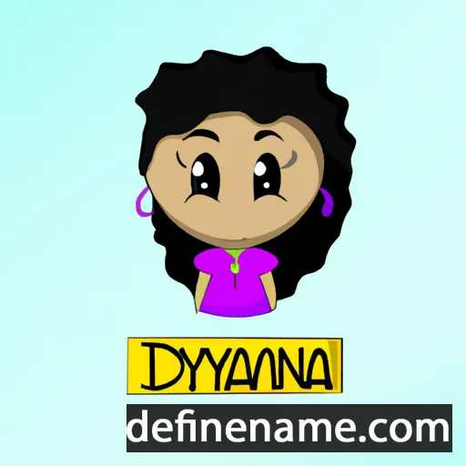 cartoon of the name Deyaneira