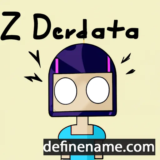 cartoon of the name Dezideráta