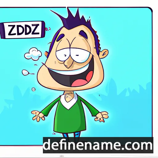 cartoon of the name Dezyderiusz