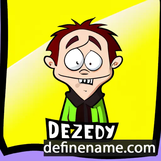 cartoon of the name Dezydery