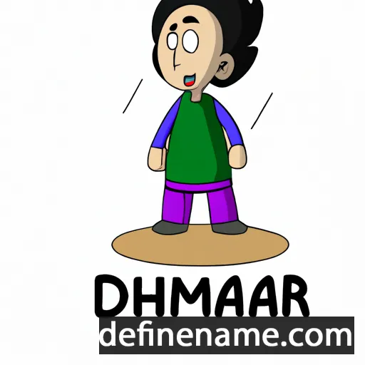 Dhamar cartoon