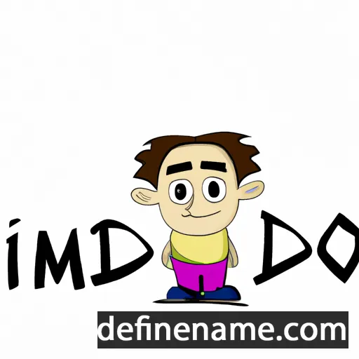 cartoon of the name Dídimo