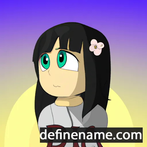 cartoon of the name Dia