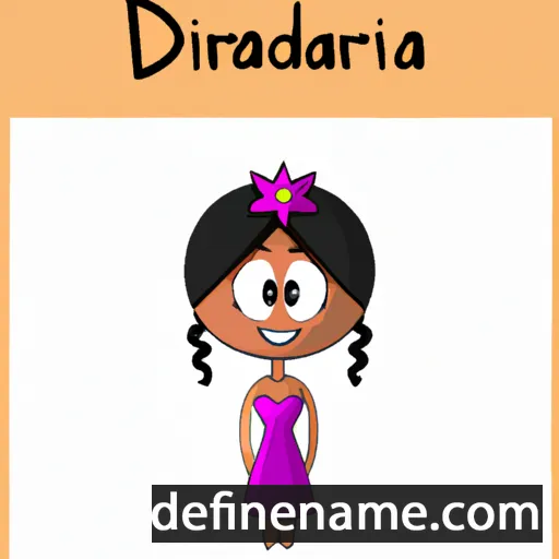 Diademia cartoon