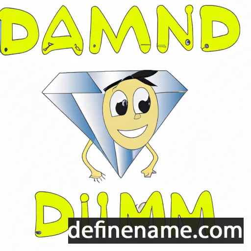 Diamant cartoon