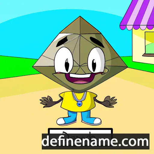 cartoon of the name Diambu