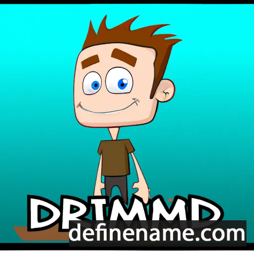 cartoon of the name Diarmid