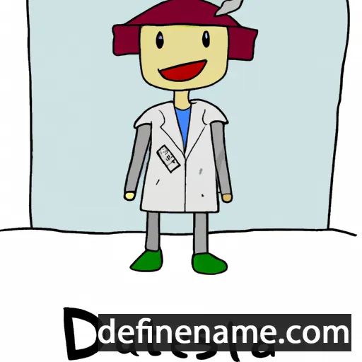 cartoon of the name Diatsenta