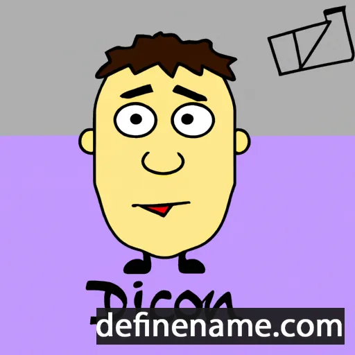 Diccon cartoon