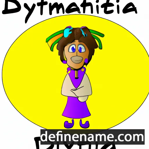 cartoon of the name Dictynna