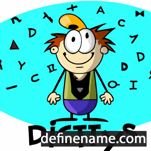 cartoon of the name Dictys