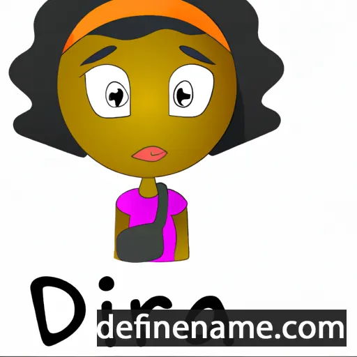 cartoon of the name Didara