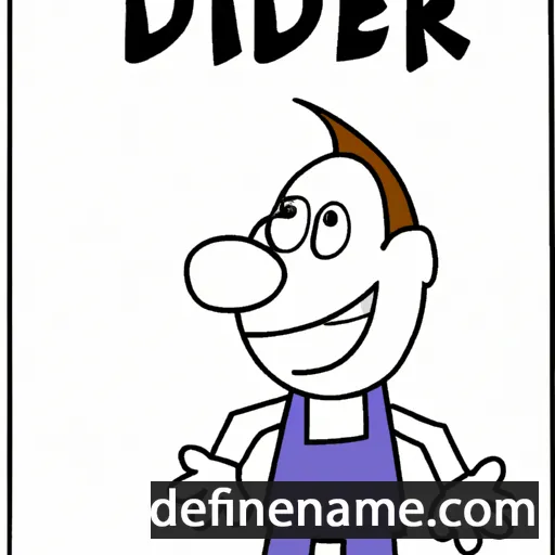 cartoon of the name Dider