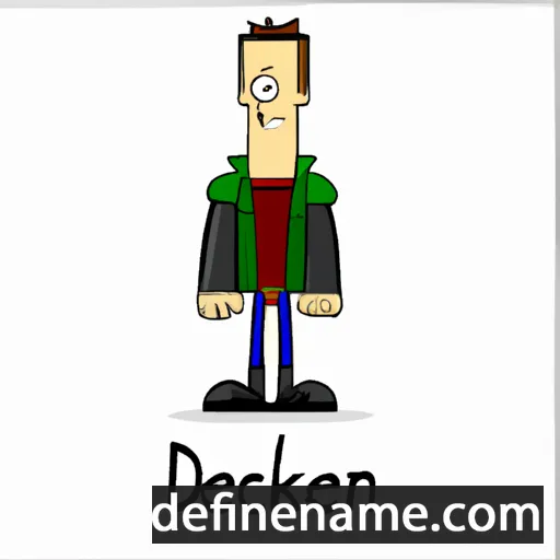 cartoon of the name Diderick