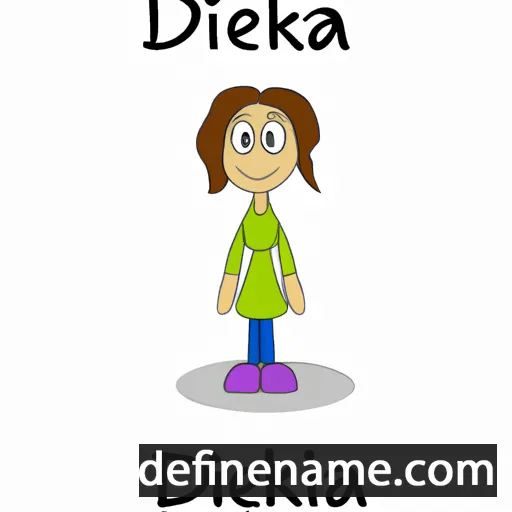 Diderika cartoon