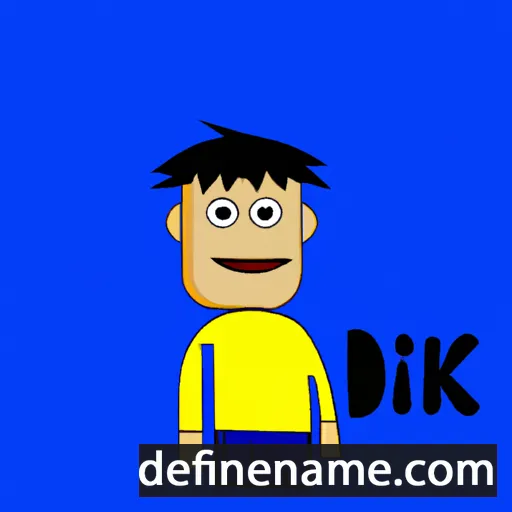 cartoon of the name Didik