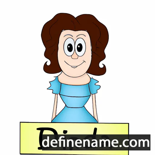 cartoon of the name Didina