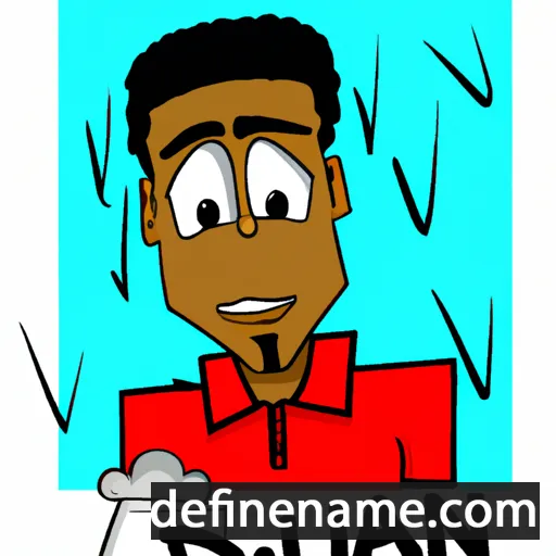 D'juan cartoon