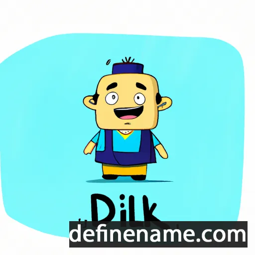 cartoon of the name Dîlok