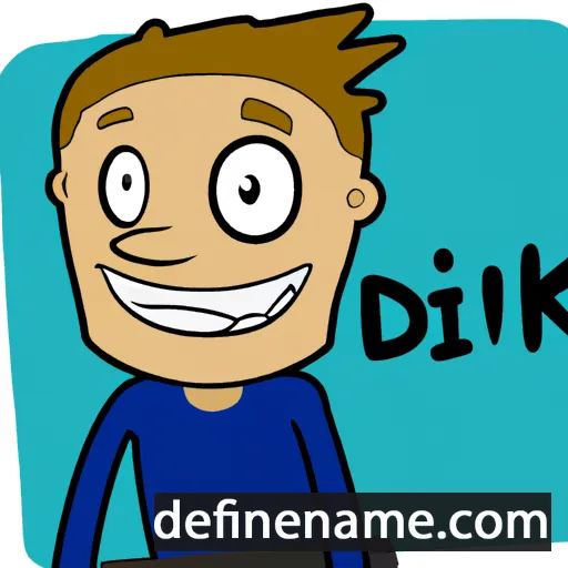 cartoon of the name Didrik