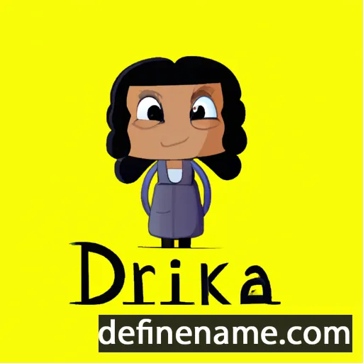 cartoon of the name Didrika