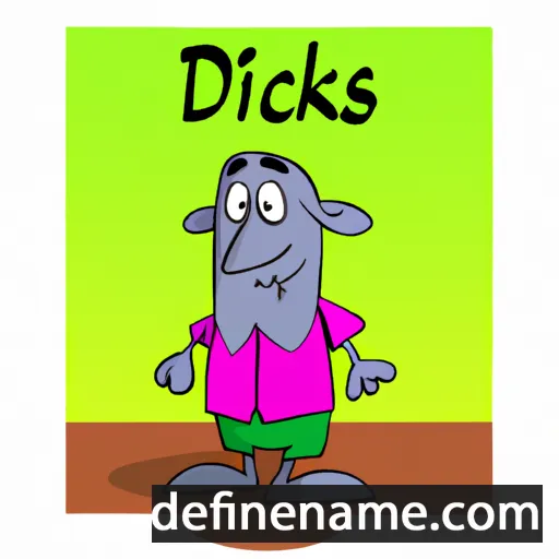 cartoon of the name Didrikis