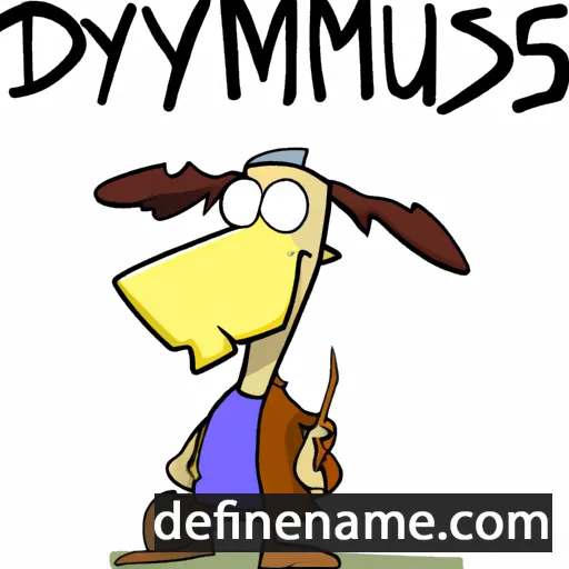 cartoon of the name Didymus