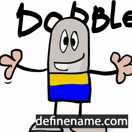 cartoon of the name Diebold