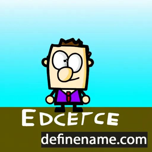 cartoon of the name Diederic