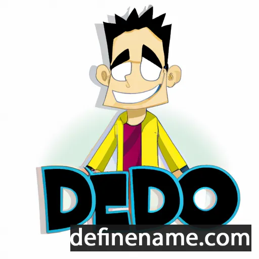 cartoon of the name Diejo