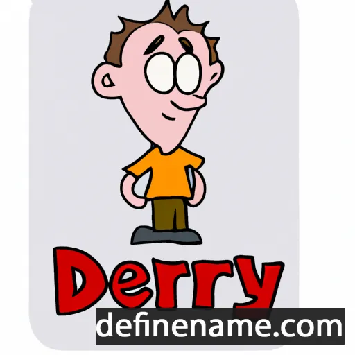 cartoon of the name Dierry