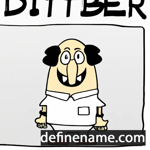 cartoon of the name Dietbert