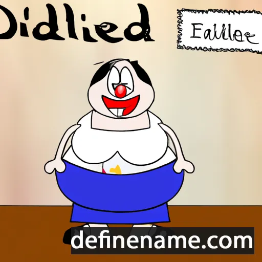 cartoon of the name Dietland