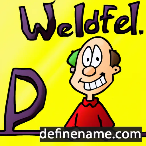 cartoon of the name Dietwald